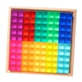 thumbnail image 3 of Juego de bloques de construcción con forma de cubo, cubos de resina con percepción de color transparente, juego de apilamiento para niños y niñas, reg, 3 of 8