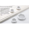 thumbnail image 5 of 20Pcs Air Vents 25mm Circular Soffit Vent Stainless Steel Round Vent Mesh Hole Louver for Kitchen Bathroom Cabinet Wardrobe (White) s202412246244, 5 of 5