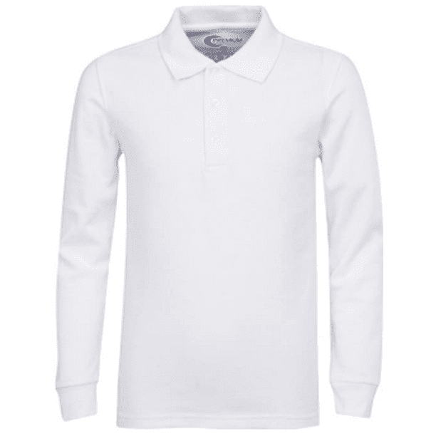 Premium - Premium Men Long Sleeve Polo Shirts – Stain Guard Polo Shirts ...
