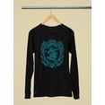 thumbnail image 3 of Skateboarder Crest Graphic Graphic - Men's Long Sleeve, 3 of 4