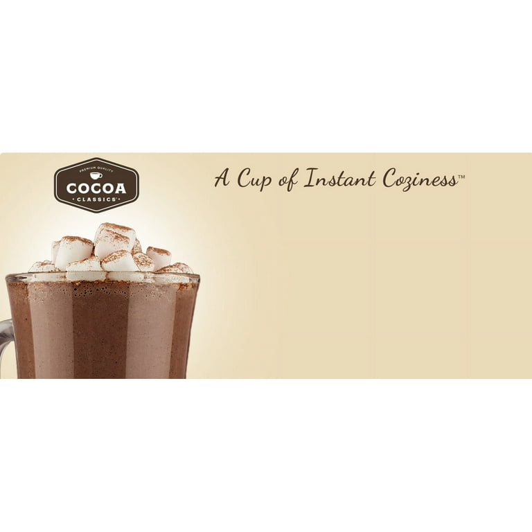 Cocoa Classics Arctic White Cocoa Mix, Hot Chocolate, Made with