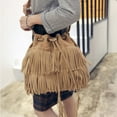 thumbnail image 4 of Zhaomeidaxi Women Leather  Bag Fringe Bag Satchel Shoulder bag Handbag Crossbody Bag, 4 of 9