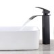 thumbnail image 1 of Auralum Grifo monomando para lavabo en cascada, moderno, negro, monomando, grifo de baño para encimera, accesorios para lavabo, apto para lavabo, 1 of 4