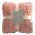 thumbnail image 2 of Taicans Reversible Sherpa Fleece Blanket - Super Soft Plush Throw for Bed/Couch,Double Thickened Jacquard Design (39.37x27.56in),All-Season Warmth,Easy Care & Fade-Resistant,Perfect Gift, 2 of 7