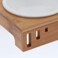 thumbnail image 4 of de Comedor para Mascotas, Perro Gato Tabel Tazones de Titular Alimentos Agua Tazón Simple - Salvador Mesa de platos para gatos, 4 of 10