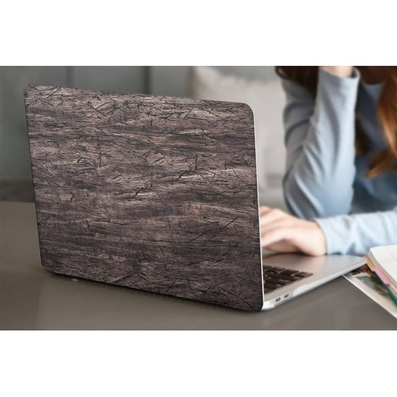 KSK KAISHEK Hard Case Compatible with 2023 2022 2021 Rel. MacBook Pro 14 inchs with Touch ID Type C Model: A2779 M2/A2442 M1 Wood grain 3_1