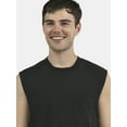 thumbnail image 4 of No Boundaries Sleeveless Muscle Tee Tank Top, Men's & Big Men's, 4 of 5