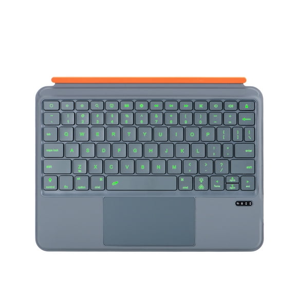 Bluetooth 5.0 Magnetic Detachable Keyboard Case with 7-Color Backlight & Multi-Touch Trackpad for iPad 10.2" (7th/8th/9th Gen), iPad Air 3 10.5" (2019), iPad Pro 10.5" (2017) - Lightweight Protective