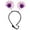 G, variant on Halloween Pet Headband with Ghost Spider, Glitter Spring Cosplay Hair Hoop for Dogs Cats, Cute Holiday Costume Accessory for Halloween Party Photo Props(G)