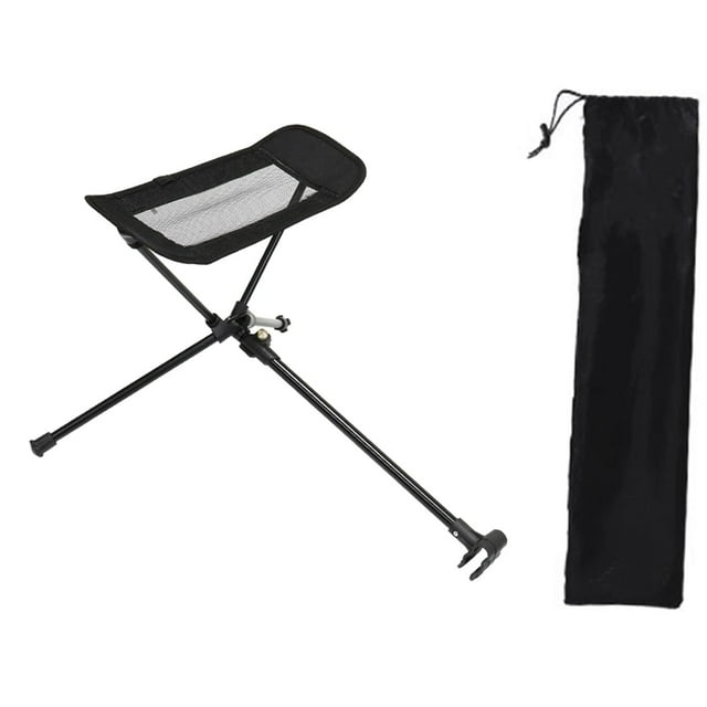 Folding Chair Foot Adjustable ing Bracket Retractable Foldable Feet Legs Non Slip Footstool for Outdoor Picnic Camping