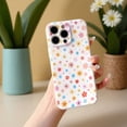 thumbnail image 2 of SKLYDDI Multicolor Graphic Floral for iPhone 16 Pro Max Case - Vibrant Painted Flowers Circle Motif, TPU, Flexible, Aesthetic Cute, 2 of 7
