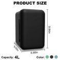 thumbnail image 6 of 4L/6Can Mini Fridge，Portable Skincare Fridge，Small Refrigerator, 6 of 7