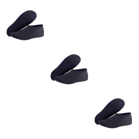 Zapatos de playa antideslizantes Yuarrent Calcetines descalzos adultos Negro XXS