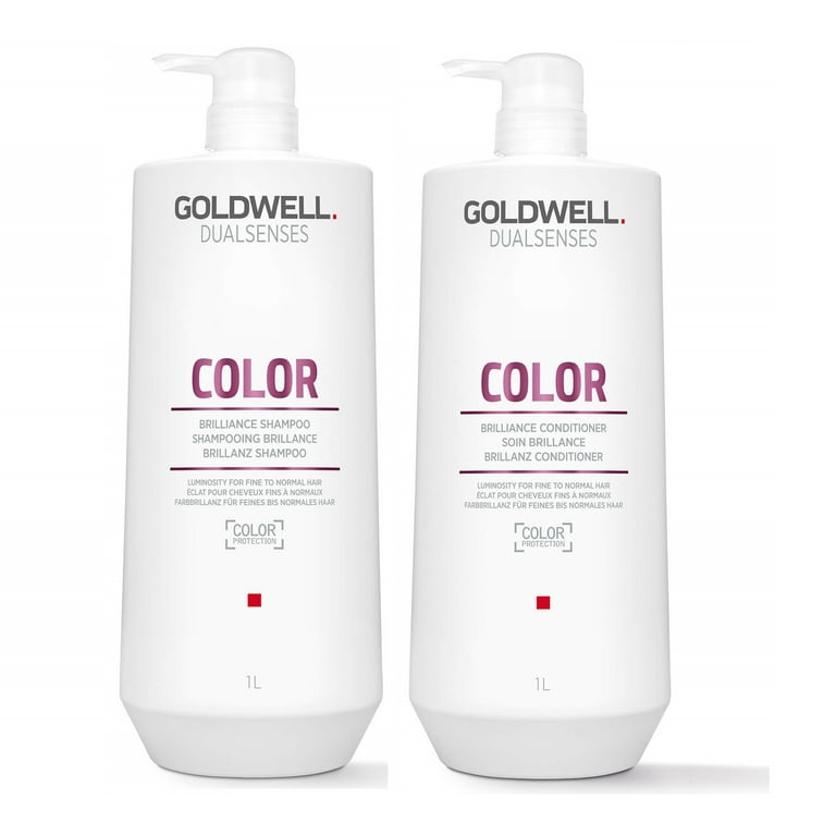 Goldwell Dualsenses Color Brilliance & Conditioner Liter Duo - Walmart.com