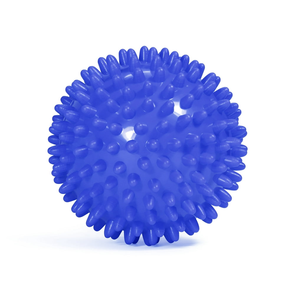 Yes4All 9cm Spiky Ball / Massage Ball for Deep Tissue Massage (Blue