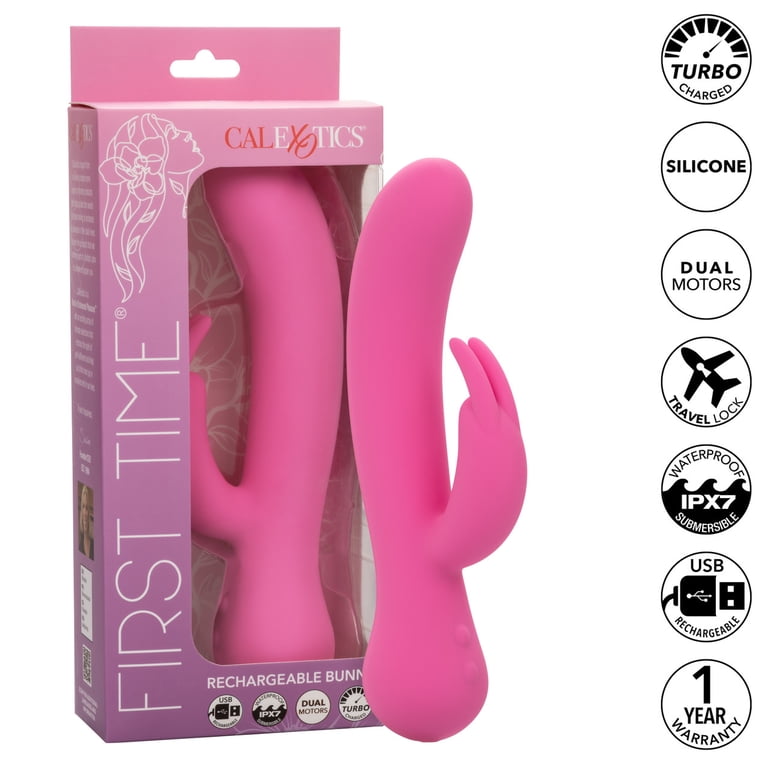 CalExotics First Time Pleaser Rabbit Vibrator, Pink - Walmart.com CalExotics First Time Pleaser Rabbit Vibrator, Pink - Walmart.com