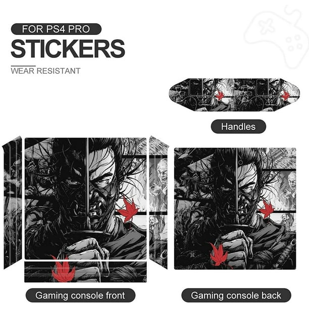 Ghost of Tsushima PS4 Pro Stickers Play station 4 Skin Sticker Decal For  PlayStation 4 PS4