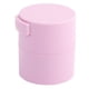 thumbnail image 1 of EeaseMX 1 frasco de almacenamiento de pegamento para pestañas, sellado para extensiones de pestañas, contenedor de almacenamiento de herramientas de maquillaje (rosa), 1 of 7