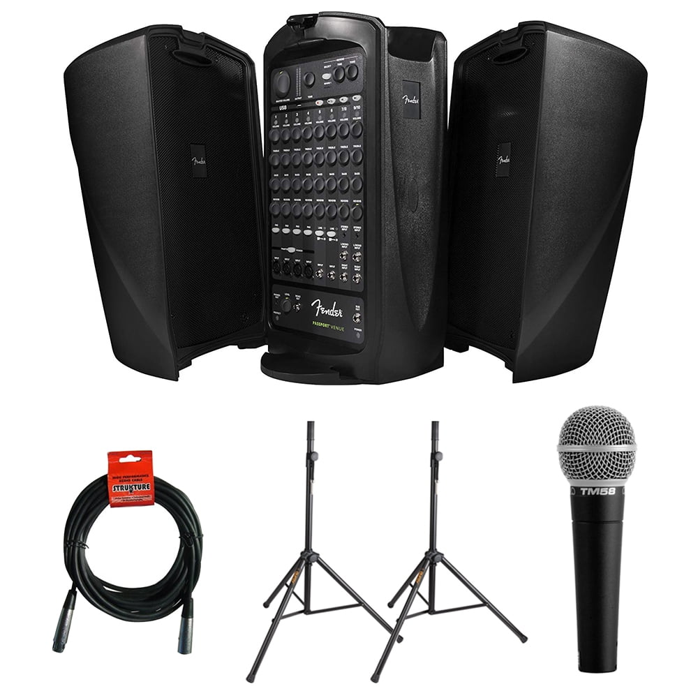 Fender Passport VENUE SelfContained Portable Audio System with