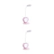 thumbnail image 4 of Lámpara de escritorio LED recargable Yuarrent portalápices Flexible ajustable rosa 2Conjunto, 4 of 6