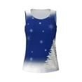 thumbnail image 4 of Gaeub Christmas Fir Tree Women's Workout Tank Tops Lightweight Sleeveless Shirts for Women for Athletic Running Tennis Yoga - XX-Large, 4 of 9