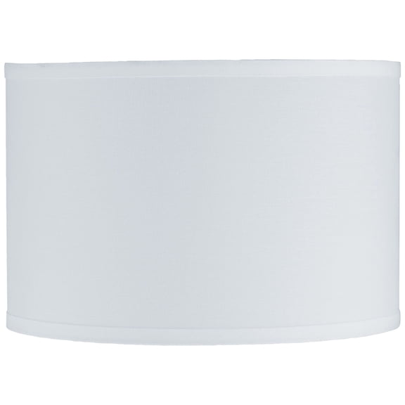 Springcrest Keanu White Sandstone Linen Drum Lamp Shade 12x12x8 (Uno)
