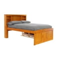 thumbnail image 3 of OS Home and Office Furniture 82121K6-22 Solid Pine Bed in Warm Honey Brown, 3 of 6