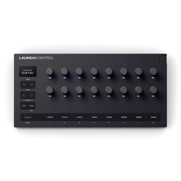 Superficie de control MIDI Novation Launch Control 3 alimentada por USB