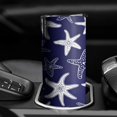 thumbnail image 3 of Starfish 20oz Tumbler with Lid Straw Stainless Steel Water Bottle for Travel Commuting Driving, 3 of 7