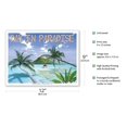 thumbnail image 2 of Day in Paradise - Caribbean Island Paradise - From an Original Color Painting by Scott Westmoreland - Master Art Print (Unframed) 9in x 12in, 2 of 4