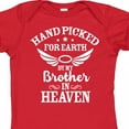 thumbnail image 4 of Inktastic Handpicked for Earth by My Brother in Heaven Angel Wings Boys or Girls Baby Bodysuit, 4 of 5