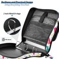thumbnail image 4 of FORMRS Zipper Binder with Shoulder Strap 2-inch Ring 500 Sheet Capacity File Bag, Retro Round, 4 of 5