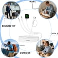 thumbnail image 6 of 3-in-2 Multi charging cable compatible with iWatch Ultra/SE/Series 10/9/8/7/6/5/4/3/2/1 & iPhone 16/15/14/13/12, Galaxy S25/S24 （5FT/1.5M）Portable Travel Charging Cord, 6 of 7