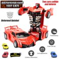 thumbnail image 1 of Coche robot de juguete CNKOO 2 en 1, coche de deformación para niños, coche transformable, coche robot transformable, los mejores regalos de cumpleaños de Navidad, juguetes para niñas y niños de 3,, 1 of 5