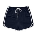 thumbnail image 5 of BTDECLAR Womens Athletic Shorts Drawstring Knit Sport Running Dolphin Shorts 2026 Trendy Summer Cycling Hiking Dance Yoga Shorts, 5 of 6
