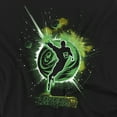 thumbnail image 2 of Green Lantern Men's  Shadow Lantern T-shirt Black, 2 of 7