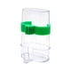 thumbnail image 1 of Methold Dispensador de agua para pájaros, fácil de instalar, seguro y no tóxico, taza para beber para loros, tazones de gran capacidad Suministros de alimentación y agua para mascotas, 1 of 6