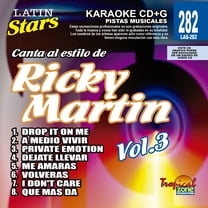 Karaoke Latin Stars 282 Ricky Martin Vol. 3