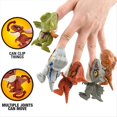 thumbnail image 4 of Mini Juguetes de Dinosaurios para Morderse los Dedos, Figuras Acción, Juegos con Dedos Niños, Regalo Cumpleaños, Adornos Pasteles, 4 of 5