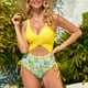 thumbnail image 4 of Traje de baño cómodo de color sólido para mujer Traje de baño de cintura alta OAVQHLG3B Store lin121212, 4 of 4