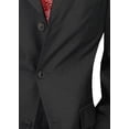 thumbnail image 5 of Mens Side Vent 2-piece Charcoal Cotton Classic Fit Suit DTI, 5 of 6