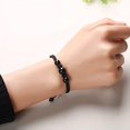 thumbnail image 4 of 2PCS Braided bracelets, red braided rope bracelets and black ankle bracelets in adjustable, 4 of 4