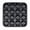Black, variant on BPA-Free Silicone Ice Cube Tray - Stackable Mini Dice Maker for Smoothies, Ice Baths, and Parties
