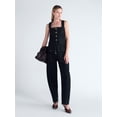 thumbnail image 2 of Scoop Women's and Women's Plus Denim Corset Top, Sizes XS-4X, 2 of 6