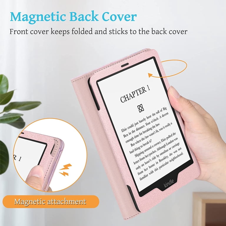 Funda Con Soporte Para Kindle Paperwhite 10ª Generación 2018 - Con Correa De Mano Y Ranura Para Tarjeta