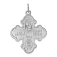 thumbnail image 3 of Sterling Silver Cross Medal, 3 of 4