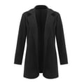 thumbnail image 2 of Vedolay Women's 2023 Jackets Suit Jackets for Women Casual Work Blazers Open Front Long Sleeve Fashion Slim Fit with Pockets,Black 3XL, 2 of 5