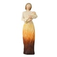 thumbnail image 2 of Fiudx Liquidación de ofertas flash Figuras familiares Estatuas de padre, madre e hijo, hija, regalo significativo para mamá, figura pintada a mano esculpida y hogareña para sala de estar, dormitorio,, 2 of 6
