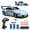 Blue, variant on RC Drift Car, 1:24 Scale Remote Control Vehicle with LED Lights, 2.4GHz 20KM/H 4WD High Speed RC Cars, Drifting Tires&Two Batteries, Racing Sports Toy Idea Gift for Adults Boys Girls and Kids