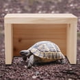 thumbnail image 2 of Wooden Elude Cave Reptile Tortoises Climbing Box Landscaping Decor, 2 of 9